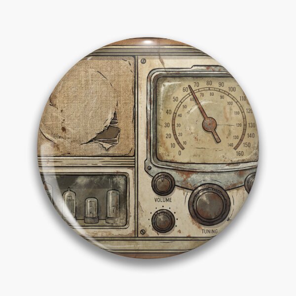 Item preview, Vintage Radio Receiver designed and sold by pictranoosa.