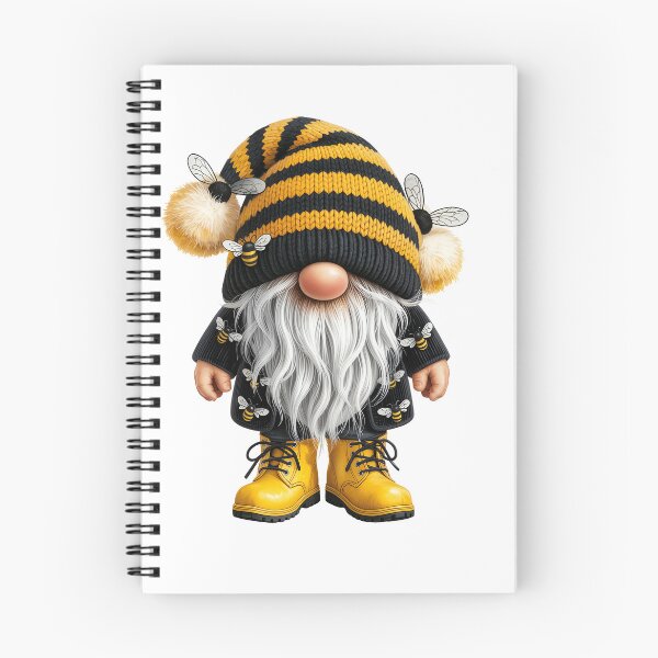 Item preview, Bee-themed Gnome with Yellow Boots designed and sold by jkrphoto.