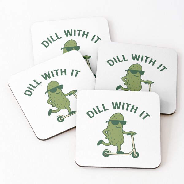Item preview, Dill with It Pickle Riding Electric Scooter designed and sold by NQArtist.