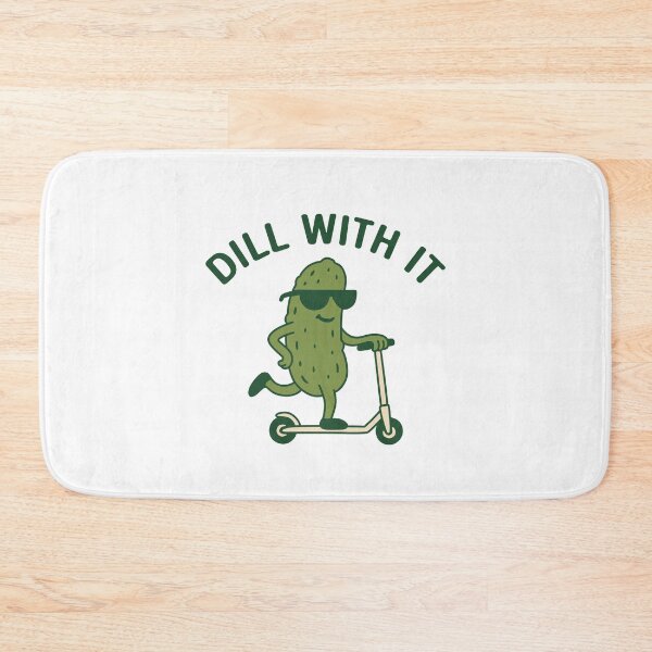 Item preview, Dill with It Pickle Riding Electric Scooter designed and sold by NQArtist.