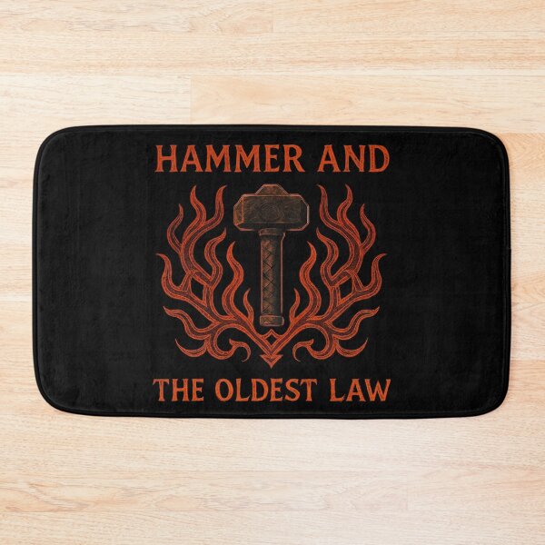 Item preview, Power Of The Hammer Norse Blacksmith Viking Art designed and sold by Virelo.