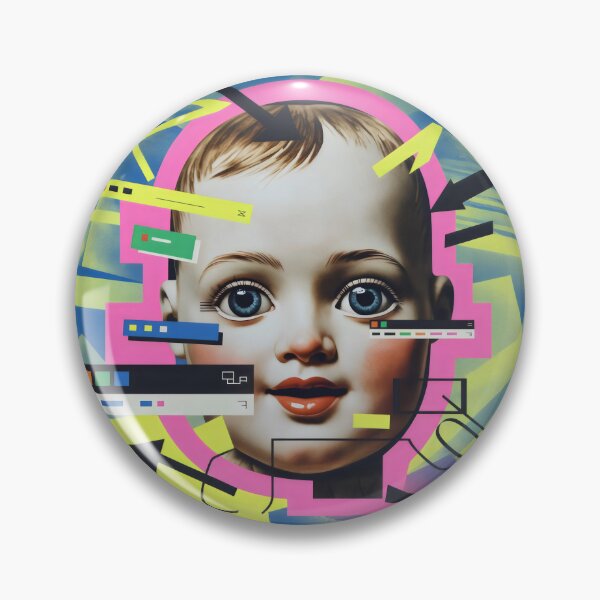 Item preview, Surreal Dadaist Child Portrait Art designed and sold by SplashTastic.