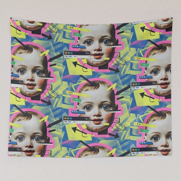Item preview, Surreal Dadaist Child Portrait Art designed and sold by SplashTastic.