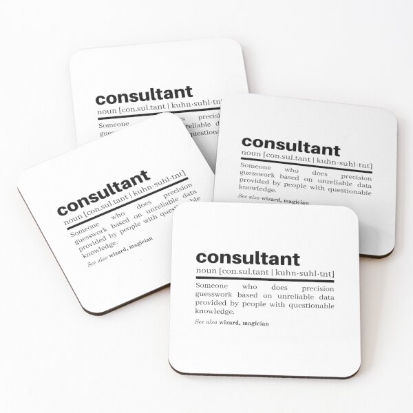 Item preview, Consultant Definition designed and sold by Bilal Zdaik.