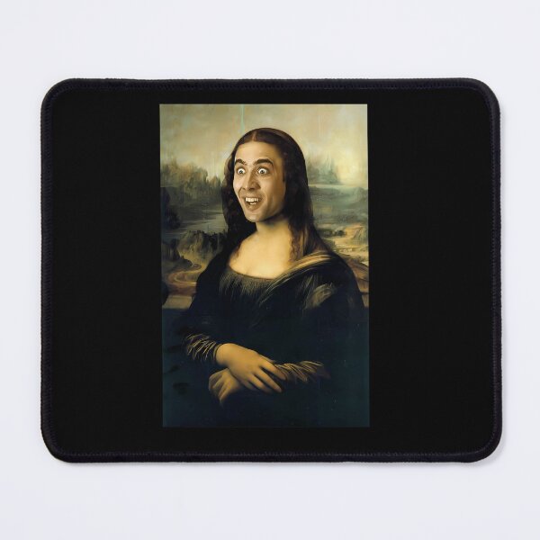 Item preview, Nicholas Cage Mona Lisa designed and sold by Bilal Zdaik.