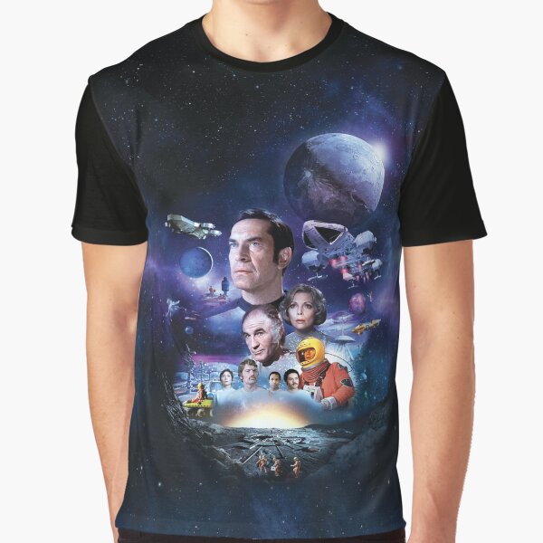 Item preview, SPACE: 1999 ART-002  NO LOGO with nuclear explosion behind the Moon designed and sold by sorellarium13.