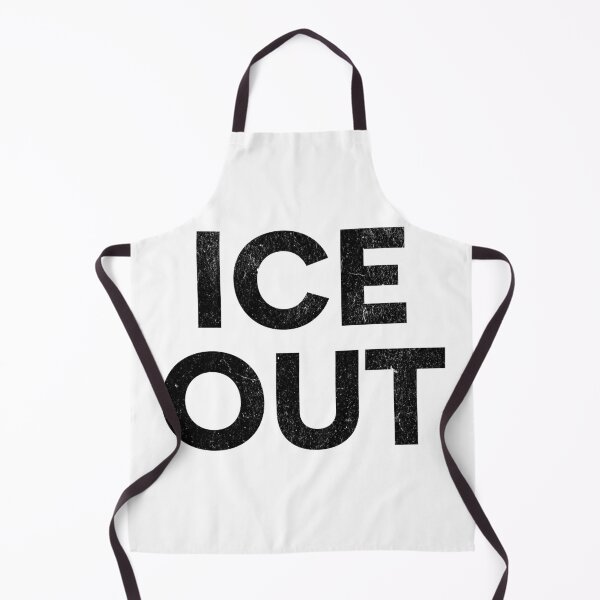 Item preview, ICE OUT Anti-Ice Protest | Aesthetic Grunge Distressed Text designed and sold by RR-Arts.