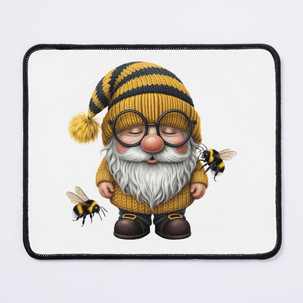 Item preview, Copy of Bee-themed Gnome with Yellow Boots designed and sold by jkrphoto.