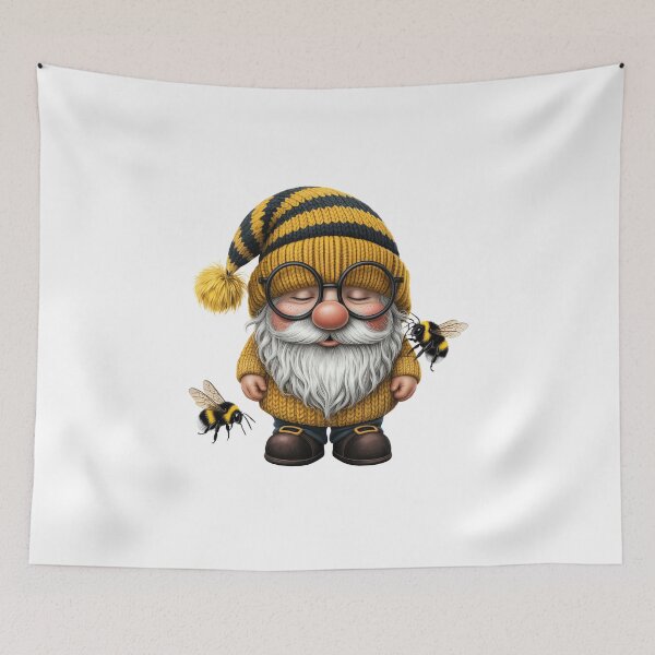 Item preview, Copy of Bee-themed Gnome with Yellow Boots designed and sold by jkrphoto.