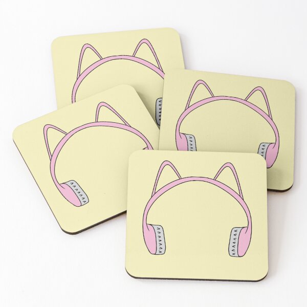 Item preview, Cute Cat Headphones designed and sold by HugSomeNettles.