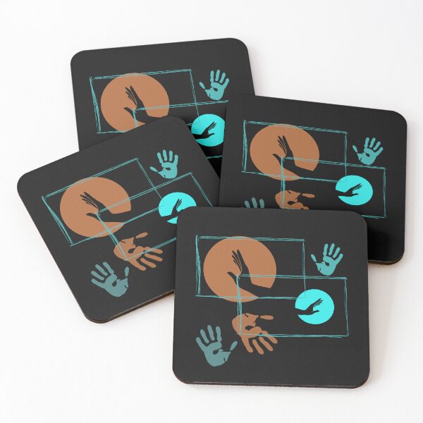 Item preview, Almost Connected – Abstract Family & Relationship Art designed and sold by Aquarius-club.