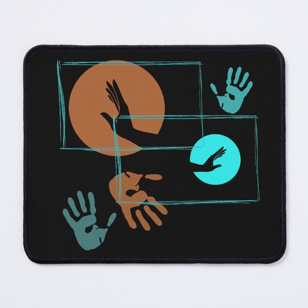 Item preview, Almost Connected – Abstract Family & Relationship Art designed and sold by Aquarius-club.