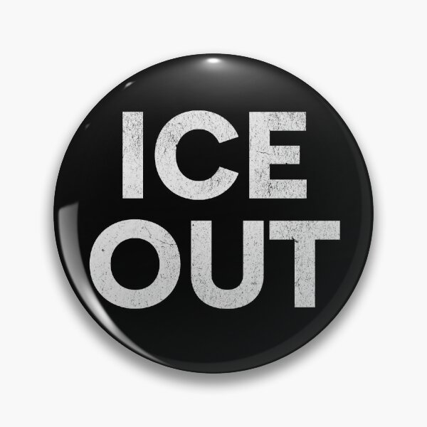 Item preview, ICE OUT Anti-Ice Protest | Aesthetic Grunge Distressed Text designed and sold by RR-Arts.