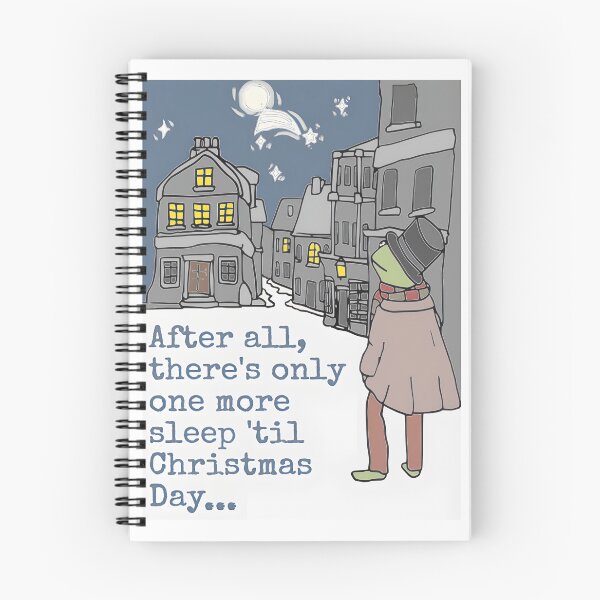 Item preview, One Sleep Til Christmas Eve Frogs Tale designed and sold by Wesley Brown.