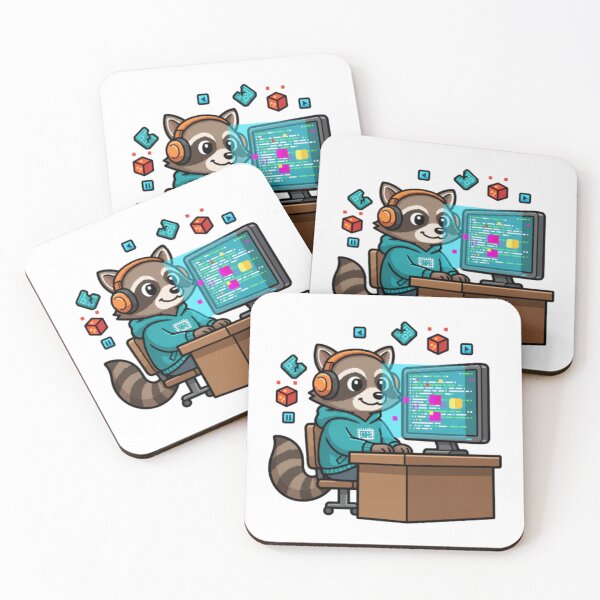 Item preview, Raccoon Programmer designed and sold by JonysCreativeDesigns.