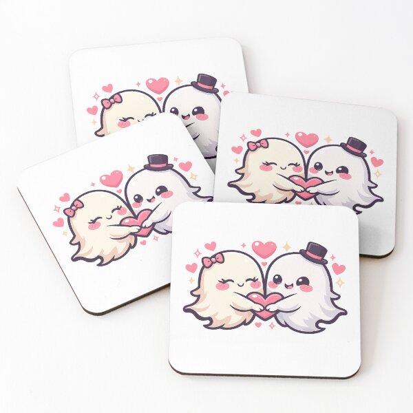 Item preview, Cute Ghost Couple In Love designed and sold by Mix Mood.