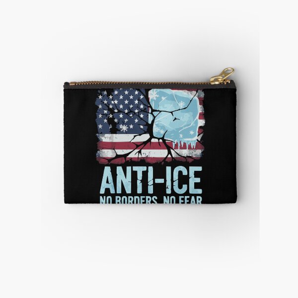 Item preview, Anti-Ice Protest | Frozen US Flag NO Borders No Fear designed and sold by RR-Arts.