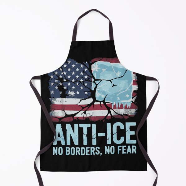 Item preview, Anti-Ice Protest | Frozen US Flag NO Borders No Fear designed and sold by RR-Arts.