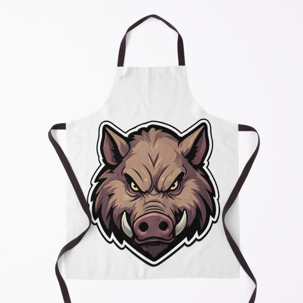Item preview, Ferocious Wild Boar Mascot – Savage Animal Vector Design designed and sold by Kavya Art.