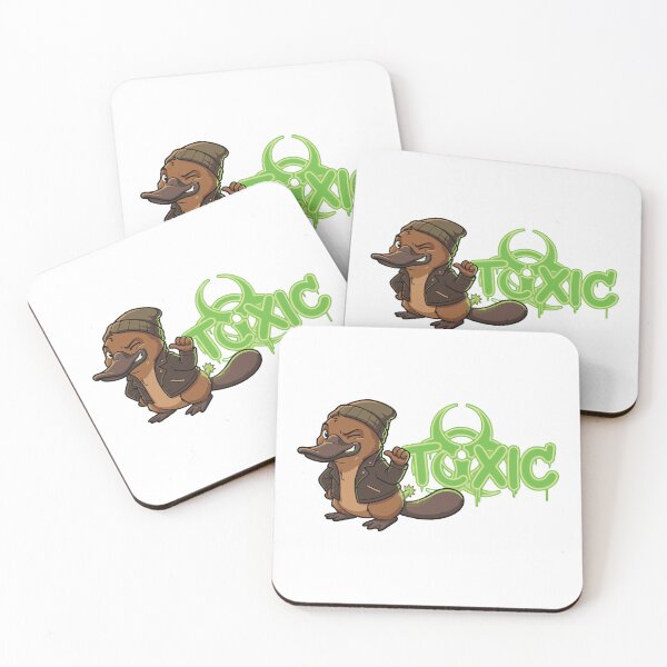 Item preview, Cute But Toxic Venomous Platypus Warning designed and sold by Petzzz.