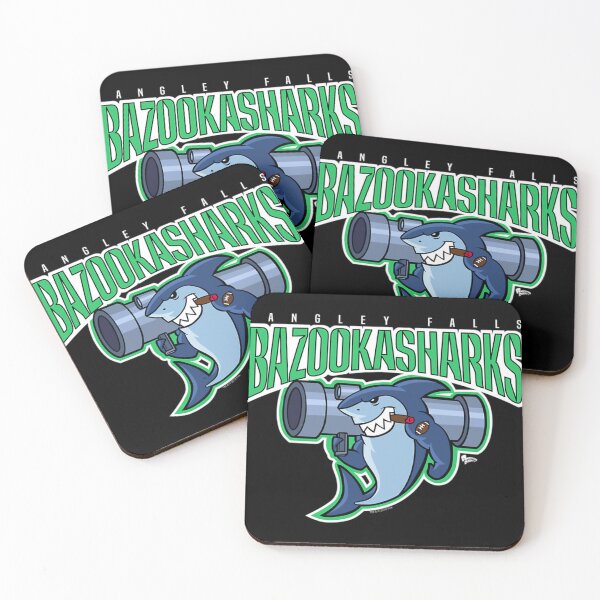 Artikelvorschau, American Dad Bazooka Sharks Logo entworfen und verkauft von Mohammed Al-saab.