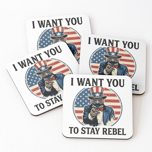 Item preview, Stay Rebel - Grunge American Eagle - Freedom & Independence Design designed and sold by The Grumpy Pet Club.