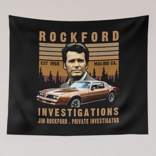 Item preview, The Rockford Files Shirt Jim Rockford 1970_X27_S Detective With Sayings Gifts For Dad designed and sold by Bilal Zdaik.