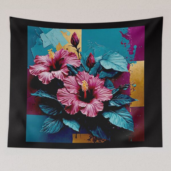 Item preview, The Timeless beauty Hibiscus syriacus #14 designed and sold by Helios Be. Lavsh.
