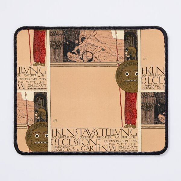 Item preview, Plakat Der 1 Ausstellung Der Secession by Gustav Klimt: Vienna Secession Poster designed and sold by artofuniverse.