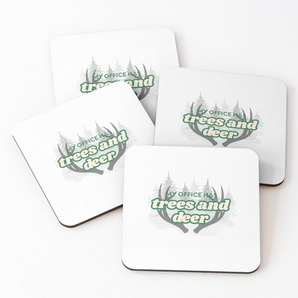 Item preview, My Office Has Trees and Deer designed and sold by Feminineer.