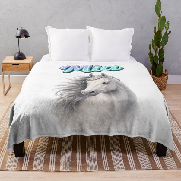 Item preview, Mia Horse Zodiac — Freedom, Grace and Gentle Strength of the Chinese Horse designed and sold by AlexLineArt.