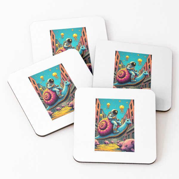 Item preview, Cosmic Snail Commute designed and sold by PictorialWhimsy.