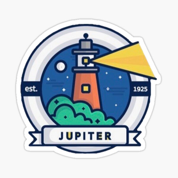 Light House Logo (Jupiter, Florida) Sticker
