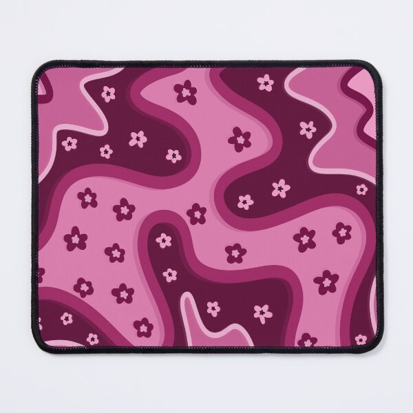 Item preview, Wavy Floral Shades of Rose designed and sold by she who creates.