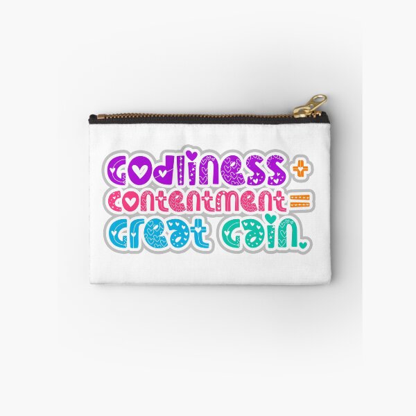 Item preview, Godliness with Contentment is Great Gain designed and sold by Bikers777.