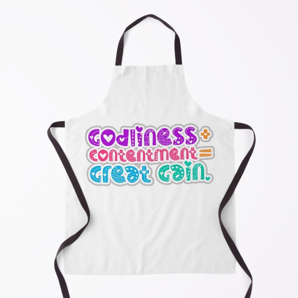 Item preview, Godliness with Contentment is Great Gain designed and sold by Bikers777.