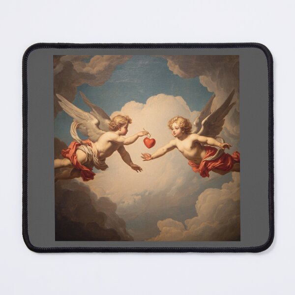 Item preview, Painting of two cupids designed and sold by MendaciousMina.