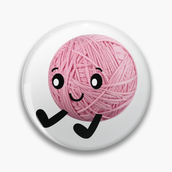Item preview, Animate Pink Yarn Ball designed and sold by LilEmms.