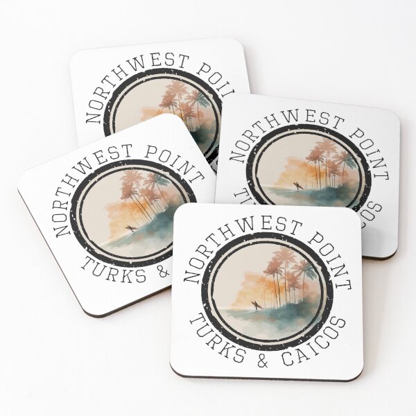 Item preview, Northwest Point - Turks and Caicos (with Black Lettering) designed and sold by VelvetRoom.