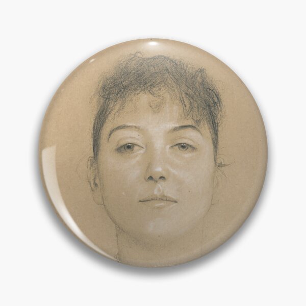 Item preview, Portrait Einer Frau by Gustav Klimt: Vintage Vienna Secession Portrait Poster designed and sold by artofuniverse.