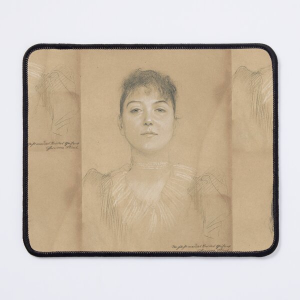 Item preview, Portrait Einer Frau by Gustav Klimt: Vintage Vienna Secession Portrait Poster designed and sold by artofuniverse.