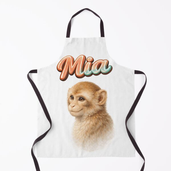 Item preview, Mia Monkey Zodiac — Intelligence, Curiosity and Playful Wisdom of the Chinese Monkey designed and sold by AlexLineArt.