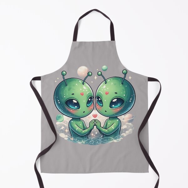 Item preview, Cute Alien Valentines - Sci Fi Lovers Valentine's Day designed and sold by FriskyLemur.