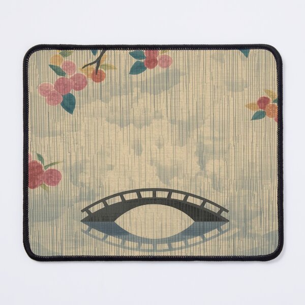 Item preview, Deconstructed Ukiyo-e: Abstract Rain & Misaligned Washi Texture designed and sold by Vandy Fullam.