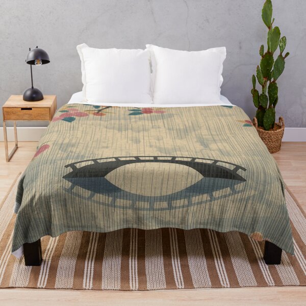 Item preview, Deconstructed Ukiyo-e: Abstract Rain & Misaligned Washi Texture designed and sold by Vandy Fullam.