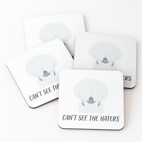Item preview, Cant See The Haters Funny Silkie Chicken Humor designed and sold by Petzzz.