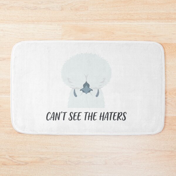Item preview, Cant See The Haters Funny Silkie Chicken Humor designed and sold by Petzzz.