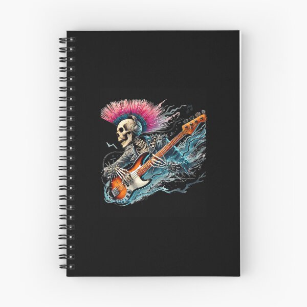 Item preview, Banda Rock Punk Esqueleto Banda Rock designed and sold by jeflailey.