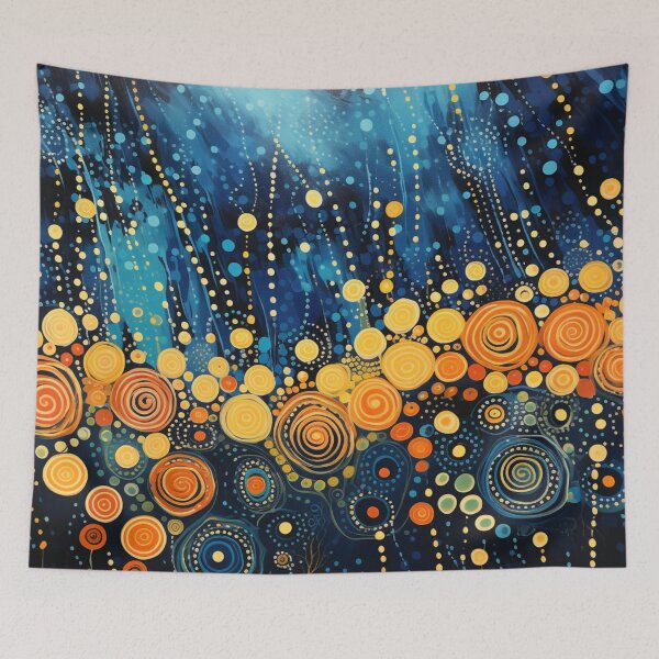 Item preview, Aboriginal Inspired Art - Hot Summer Drops designed and sold by GrinGalore.