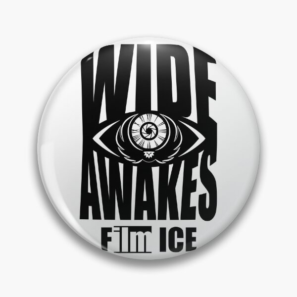 Item preview, WIDE AWAKES Film ICE F ICE legal observers  (black text version) designed and sold by Winner Chicken Dinner Designs.